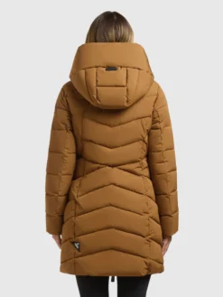 Mantel KIERA - 2IN1 (Einsatz herausnehmbar) GINGERBREAD BROWN