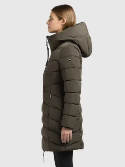 Mantel KIERA - 2IN1 (Einsatz herausnehmbar) WINTER GREEN