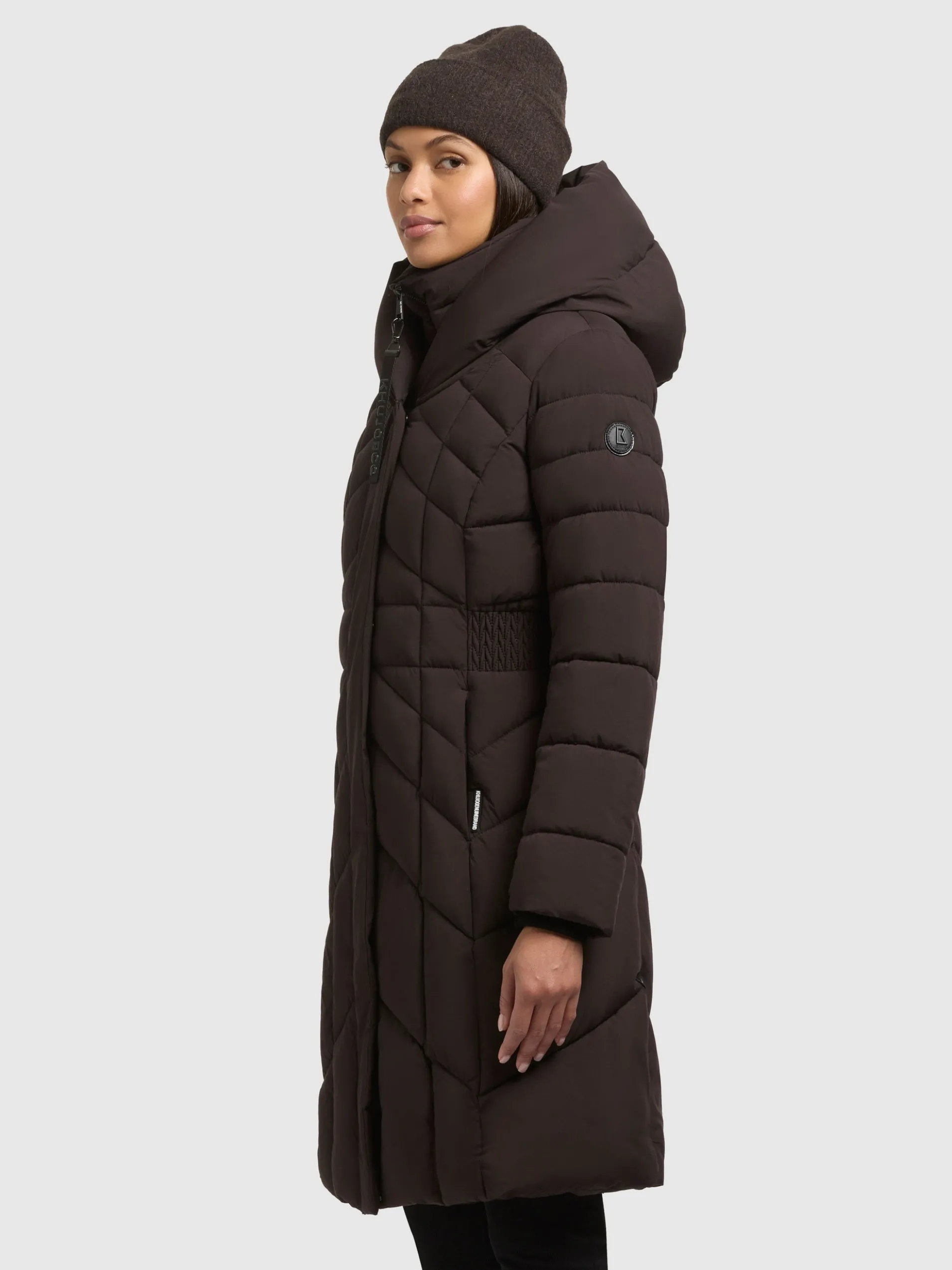 Mantel LAIO 2IN1 (Einsatz herausnehmbar) MOODY PLUM