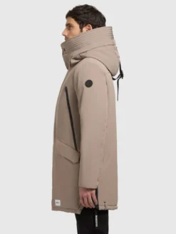 Mantel LARC Graubeige