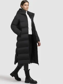 Mantel LAREA3 Schwarz