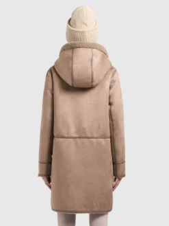 Mantel LAURYN Wendemantel TAUPE GREY