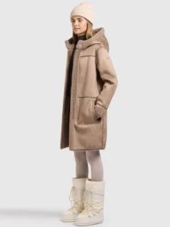 Mantel LAURYN Wendemantel TAUPE GREY