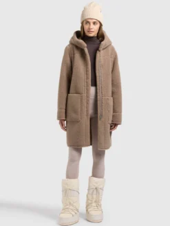 Mantel LAURYN Wendemantel TAUPE GREY