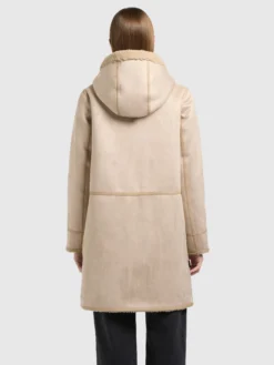 Mantel LAURYN Wendemantel TEDDY BEIGE