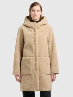Mantel LAURYN Wendemantel TEDDY BEIGE