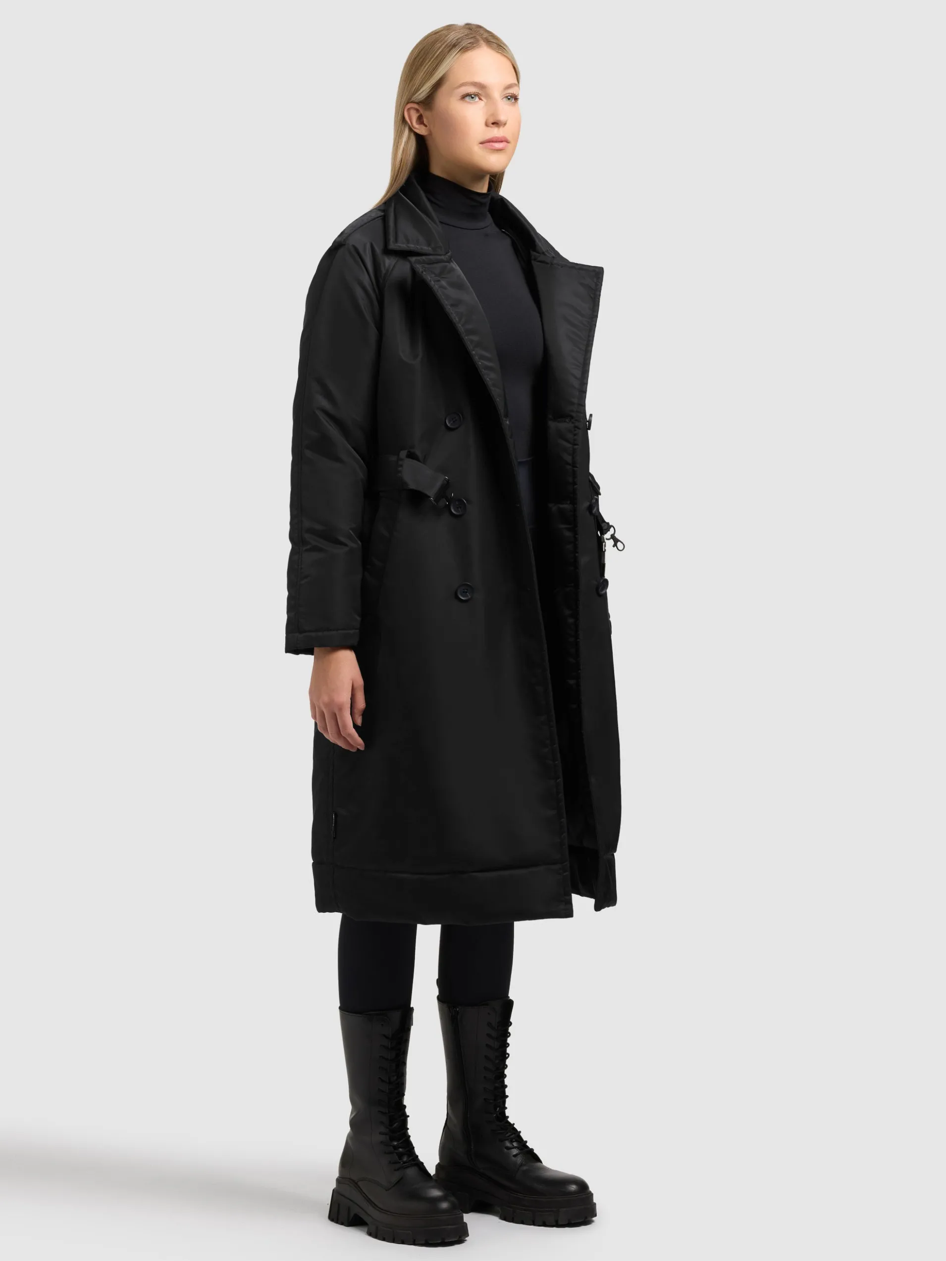 Mantel LEXY BLACK