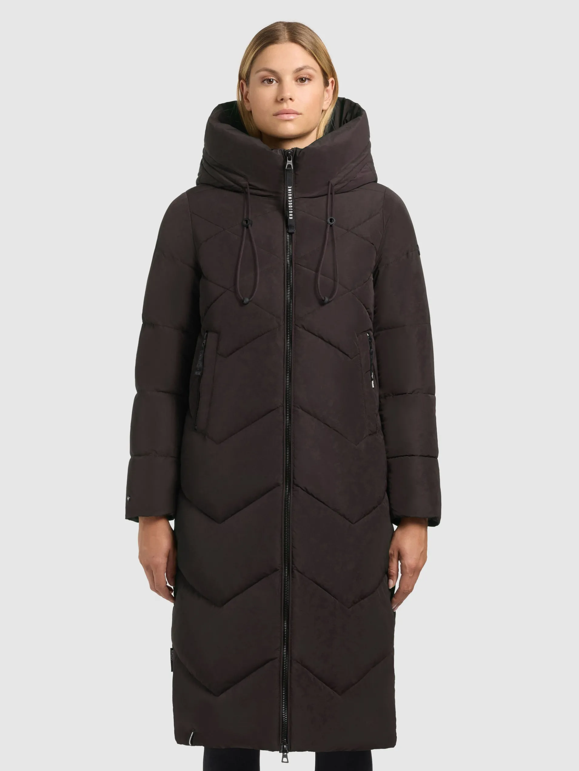 Mantel LINARI MOODY PLUM