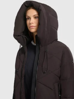 Mantel LINARI MOODY PLUM