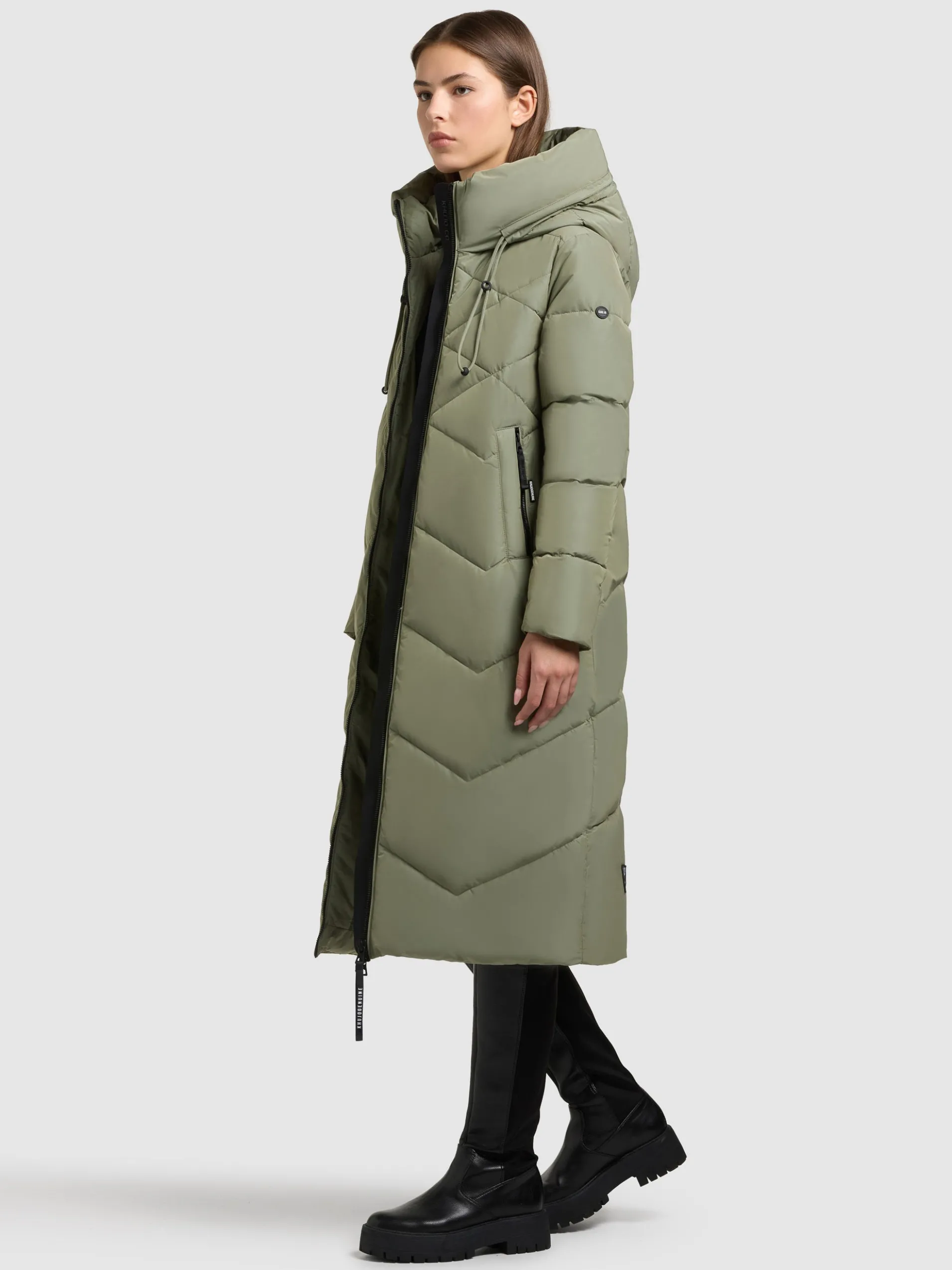 Mantel LINARI MUTED GREEN