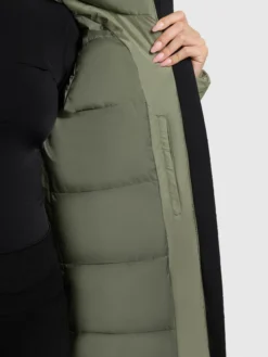 Mantel LINARI MUTED GREEN
