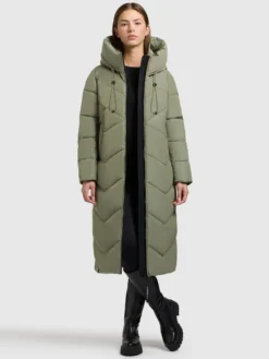 Mantel LINARI MUTED GREEN