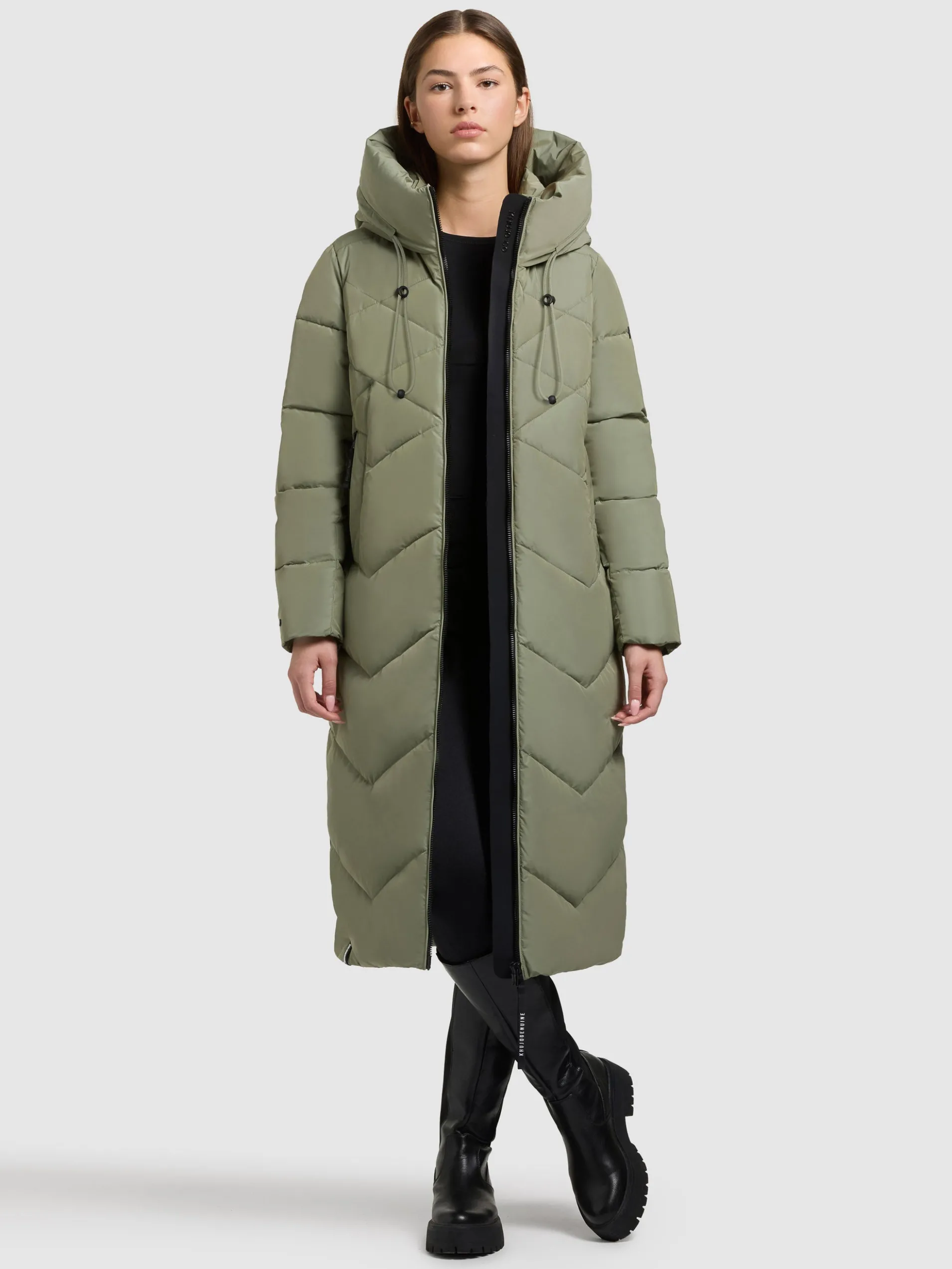 Mantel LINARI MUTED GREEN