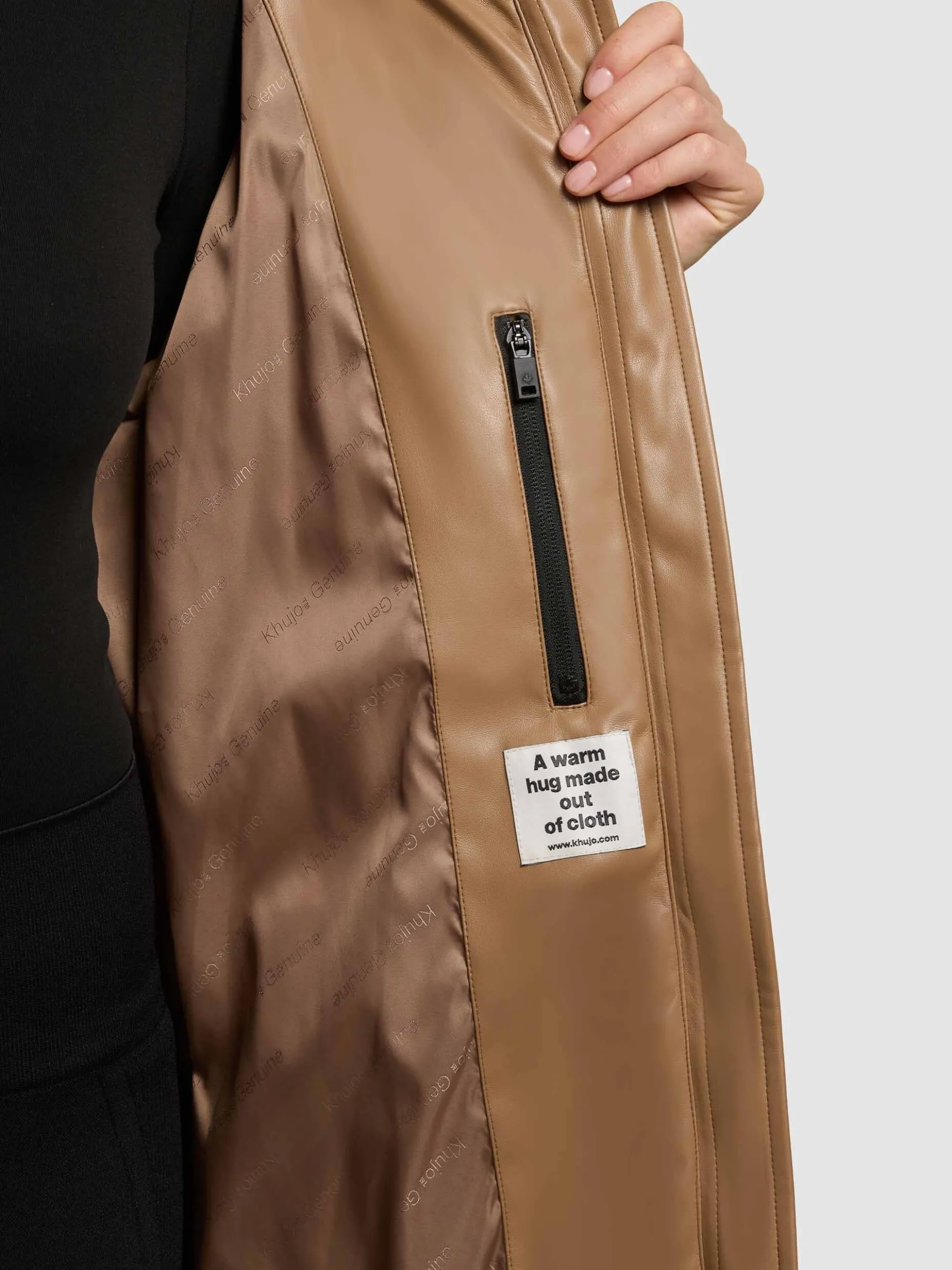 Mantel LORSA LIGHT BROWN