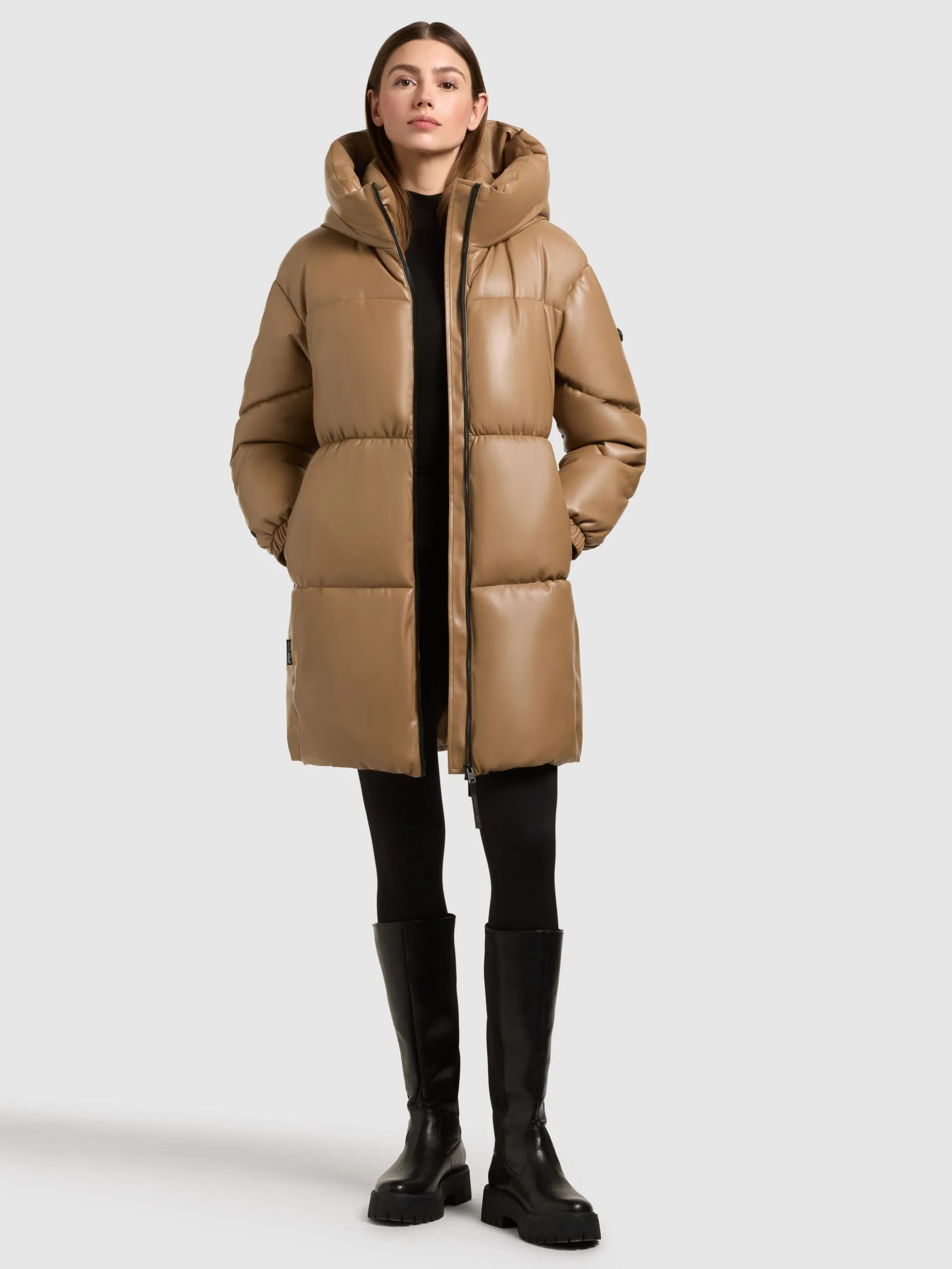 Mantel LORSA LIGHT BROWN