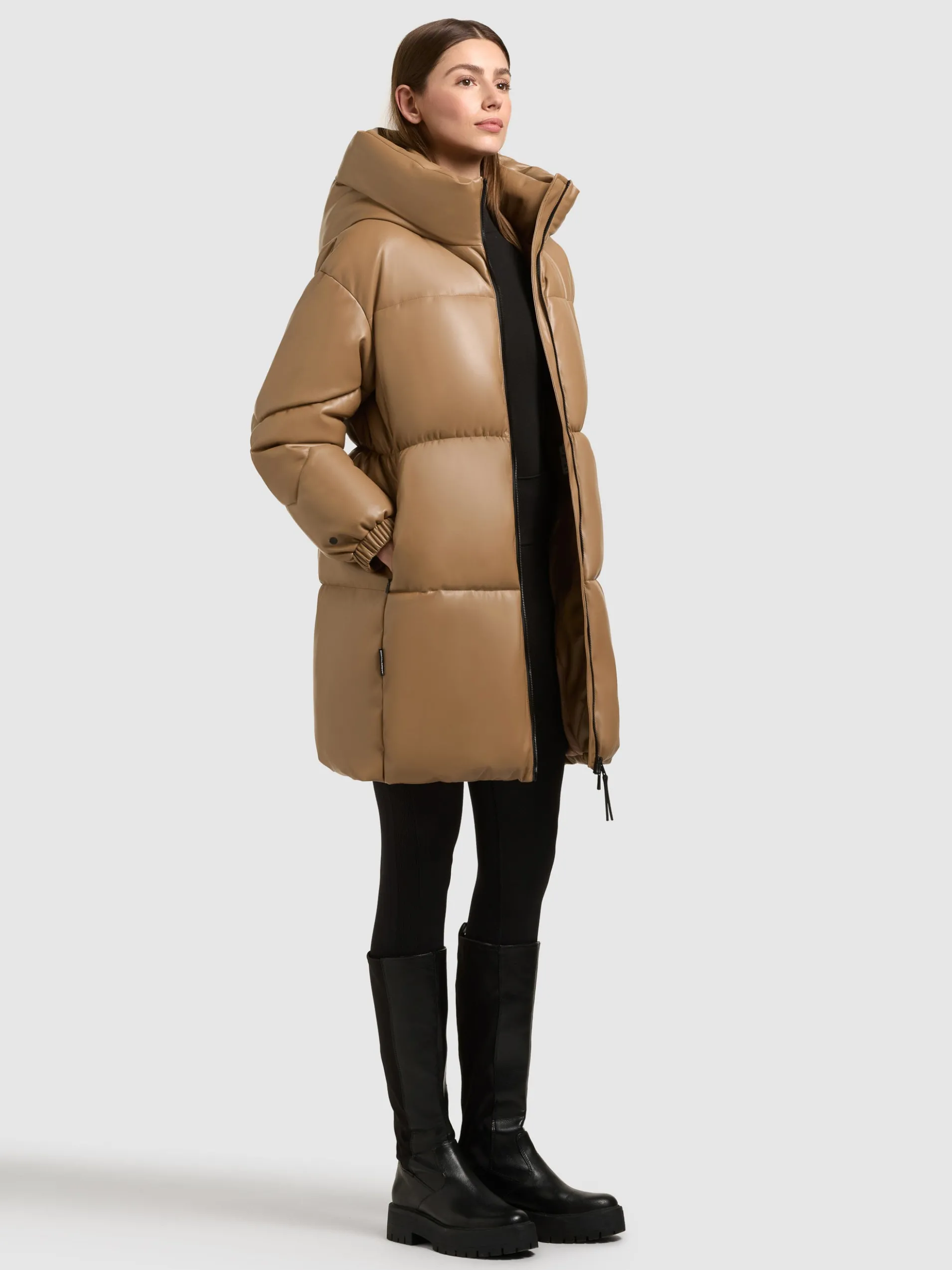 Mantel LORSA LIGHT BROWN
