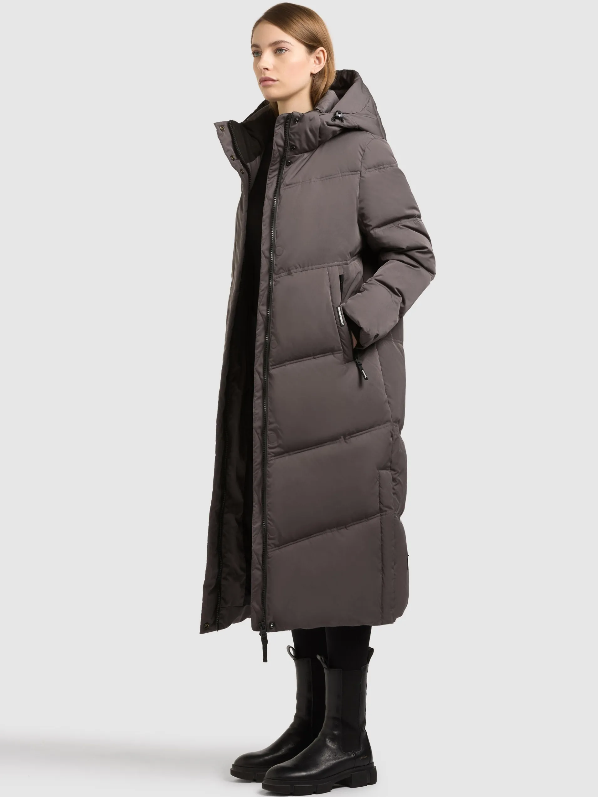 Mantel LUGA3 GRAPHITE GREY