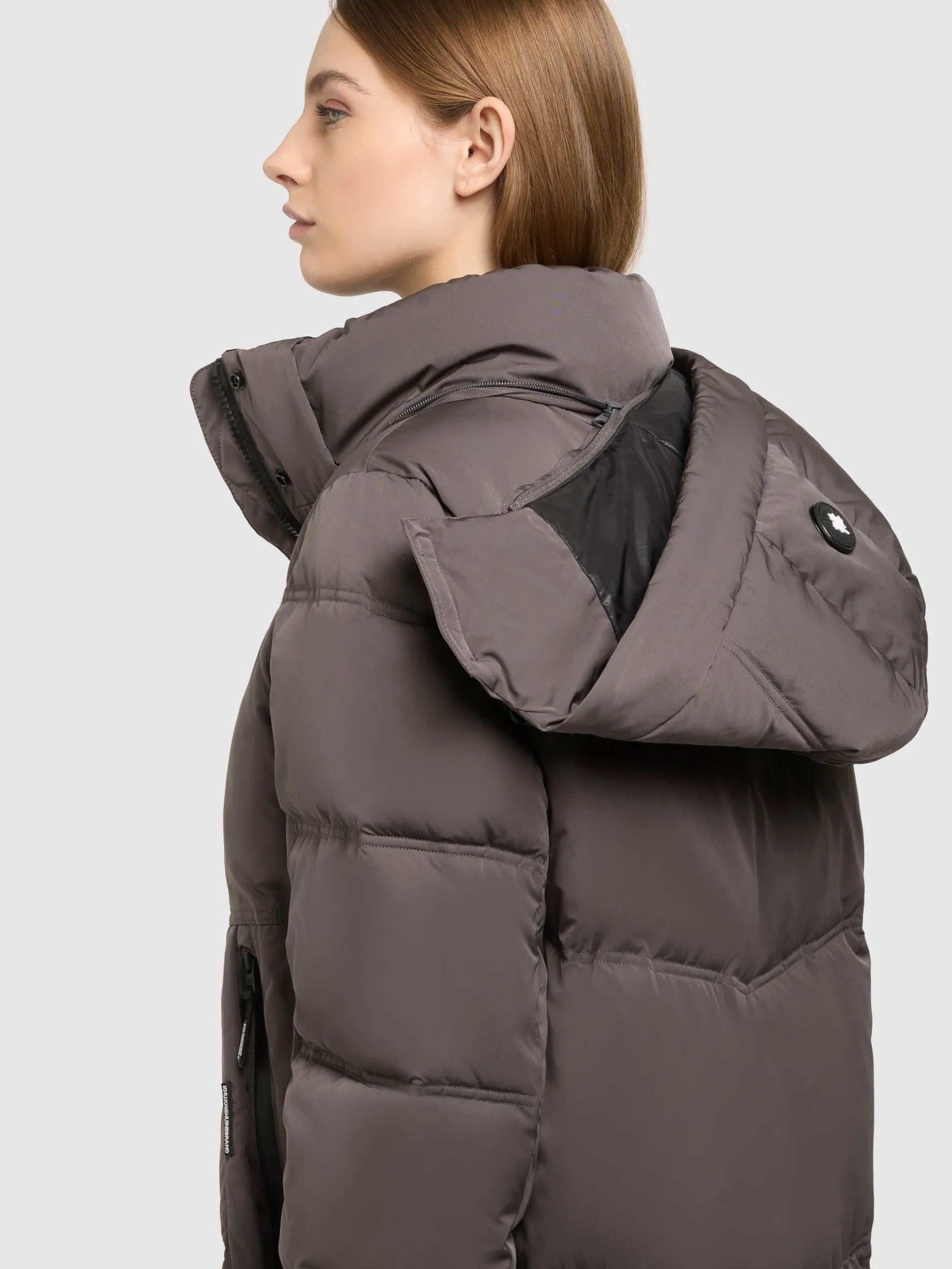 Mantel LUGA3 GRAPHITE GREY