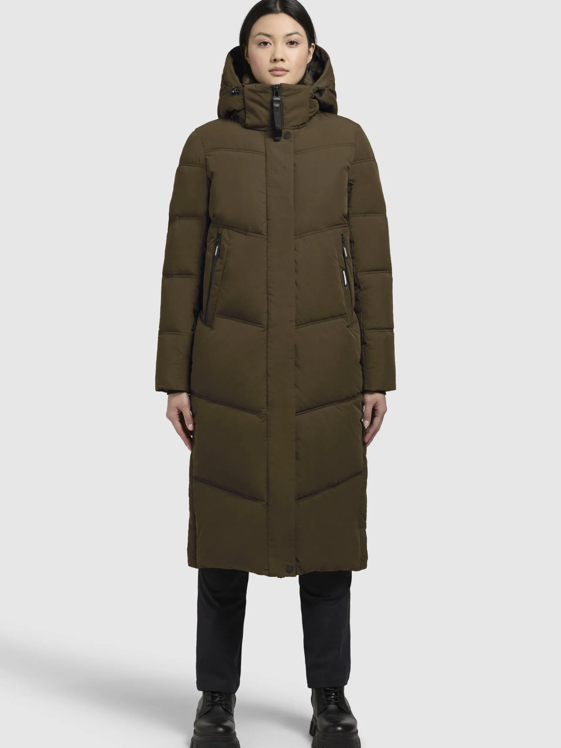 Mantel LUGA Khaki