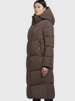 Mantel LUGA Taupe dunkel