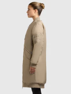 Mantel LULU BOMBER BEIGE