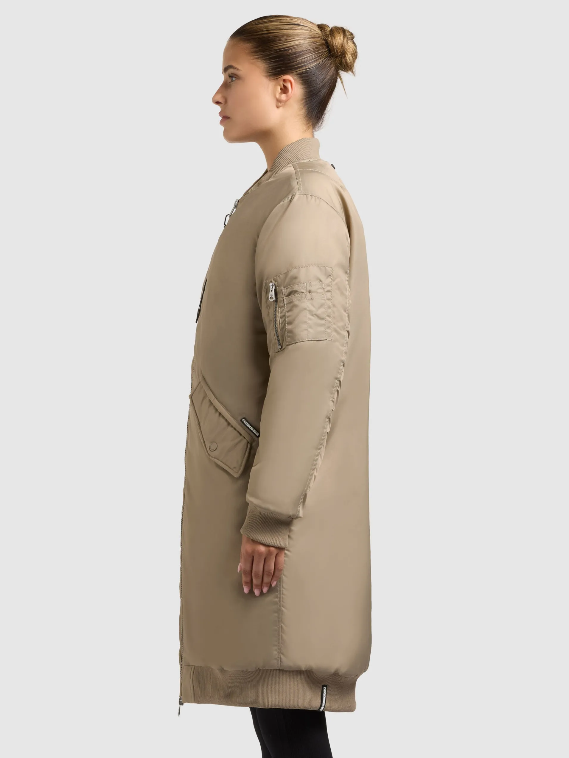 Mantel LULU BOMBER BEIGE