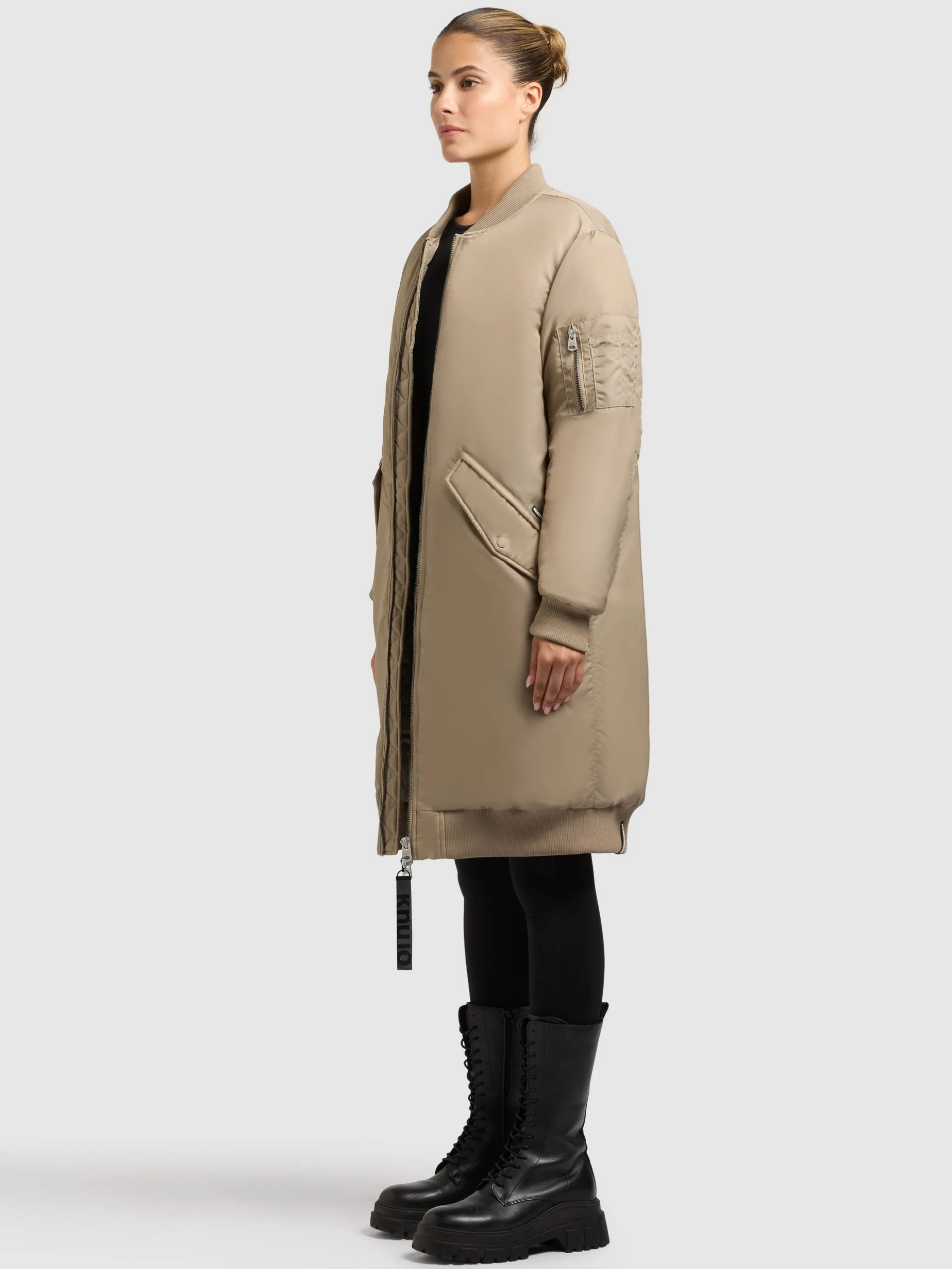 Mantel LULU BOMBER BEIGE