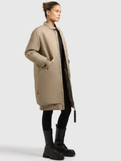 Mantel LULU BOMBER BEIGE