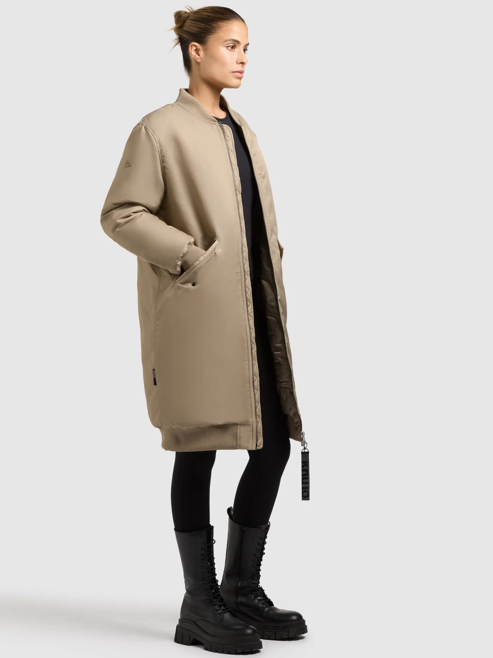 Mantel LULU BOMBER BEIGE