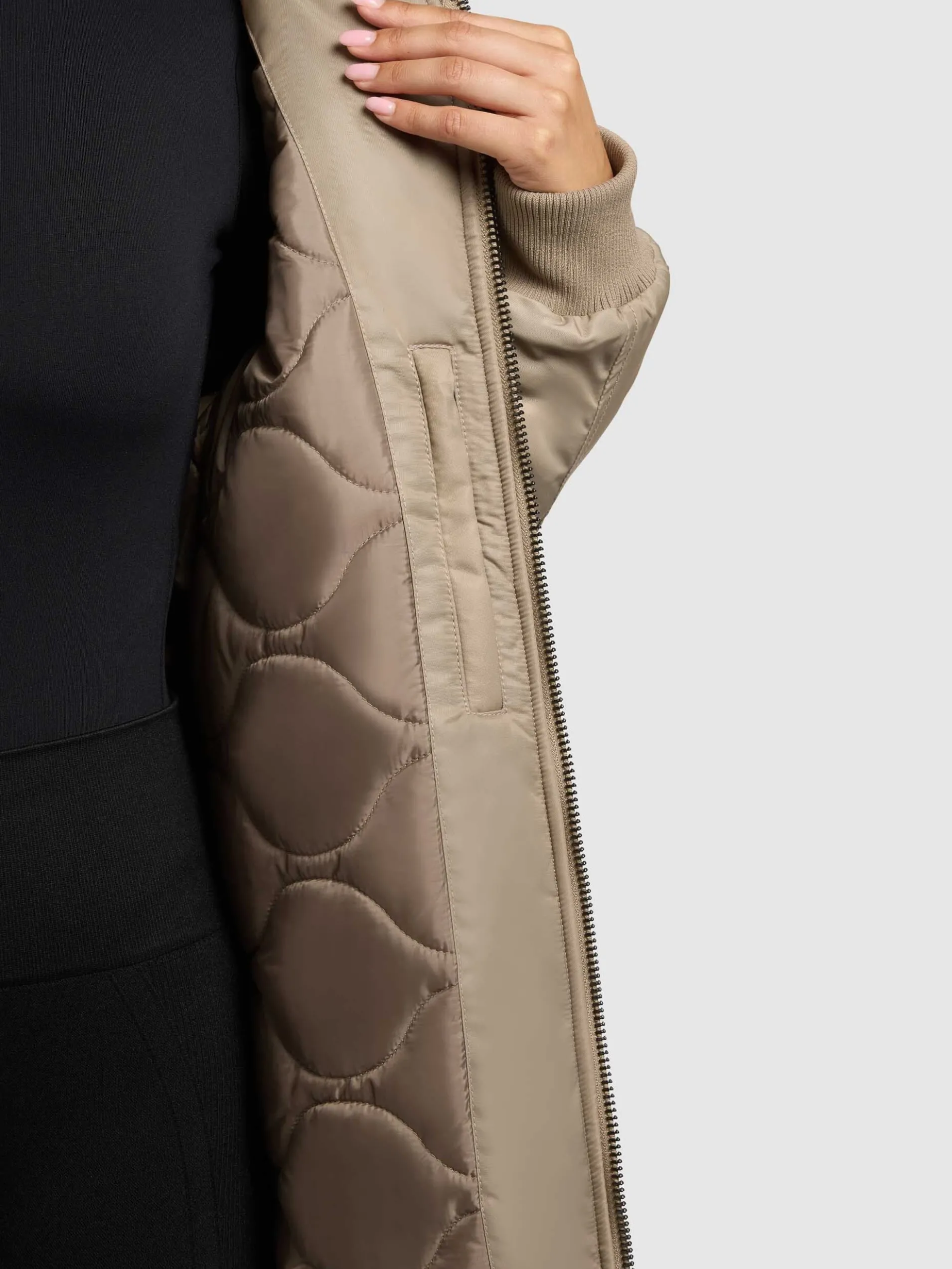 Mantel LULU BOMBER BEIGE