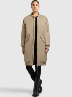 Mantel LULU BOMBER BEIGE