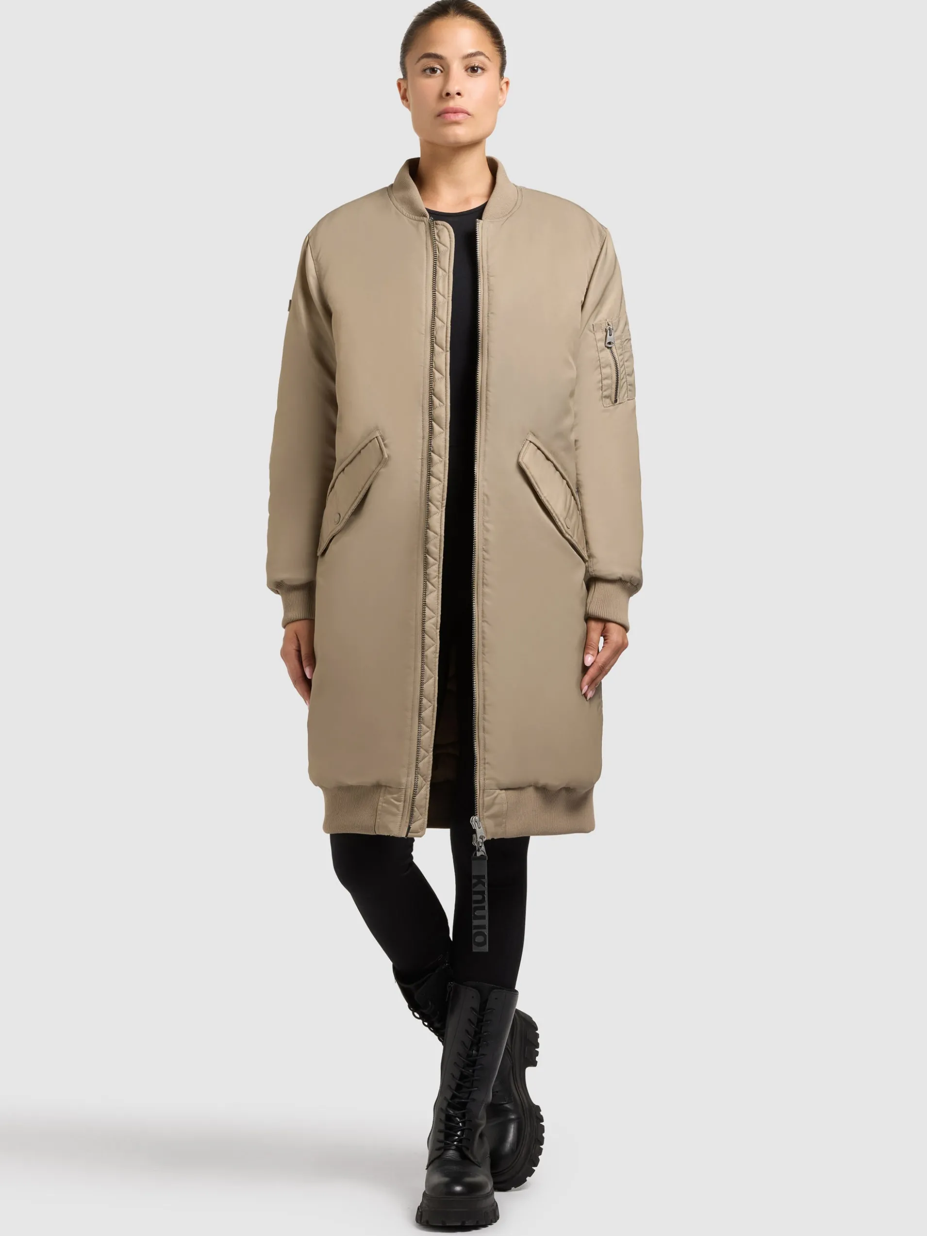 Mantel LULU BOMBER BEIGE