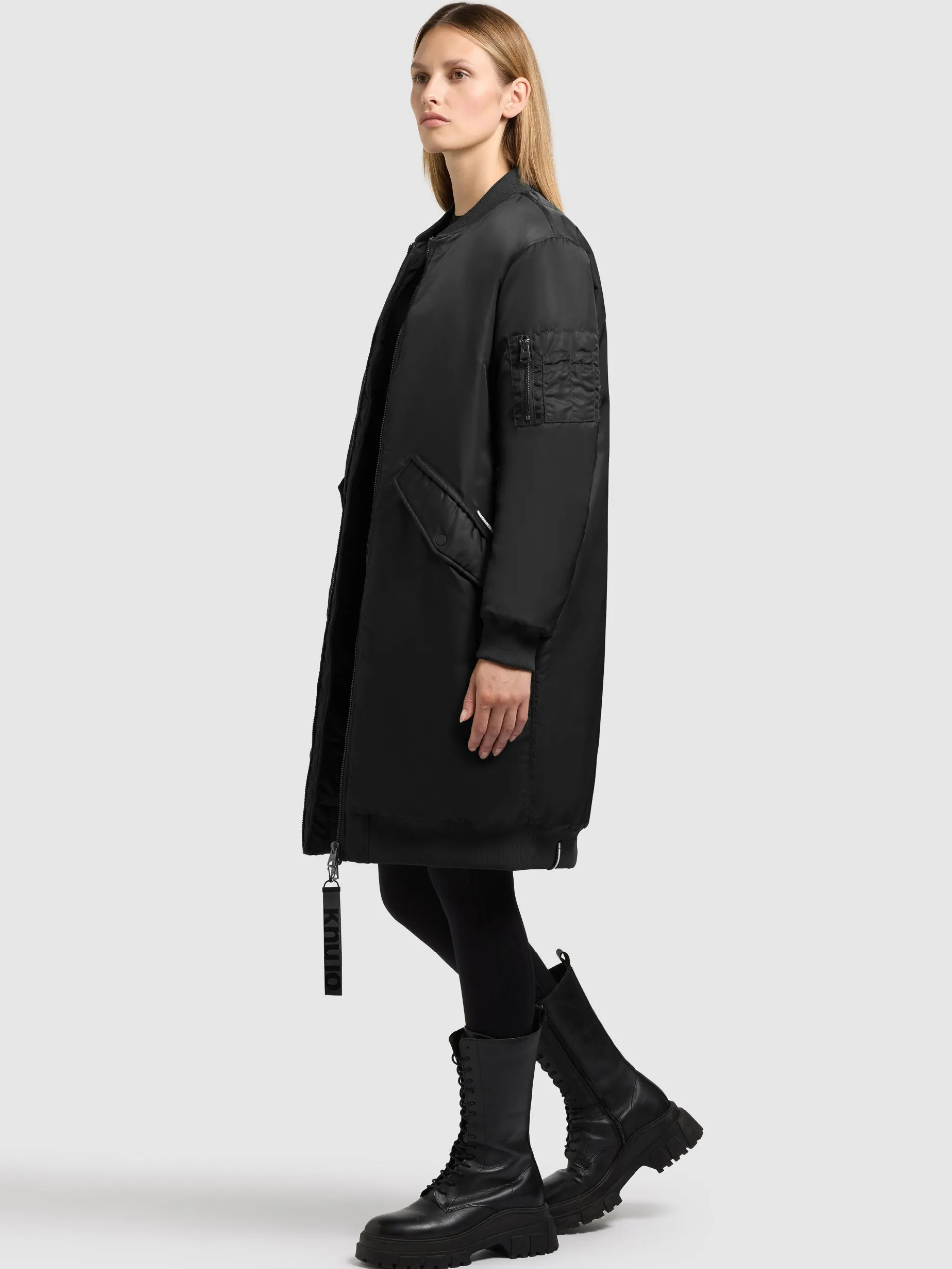 Mantel LULU BOMBER BLACK