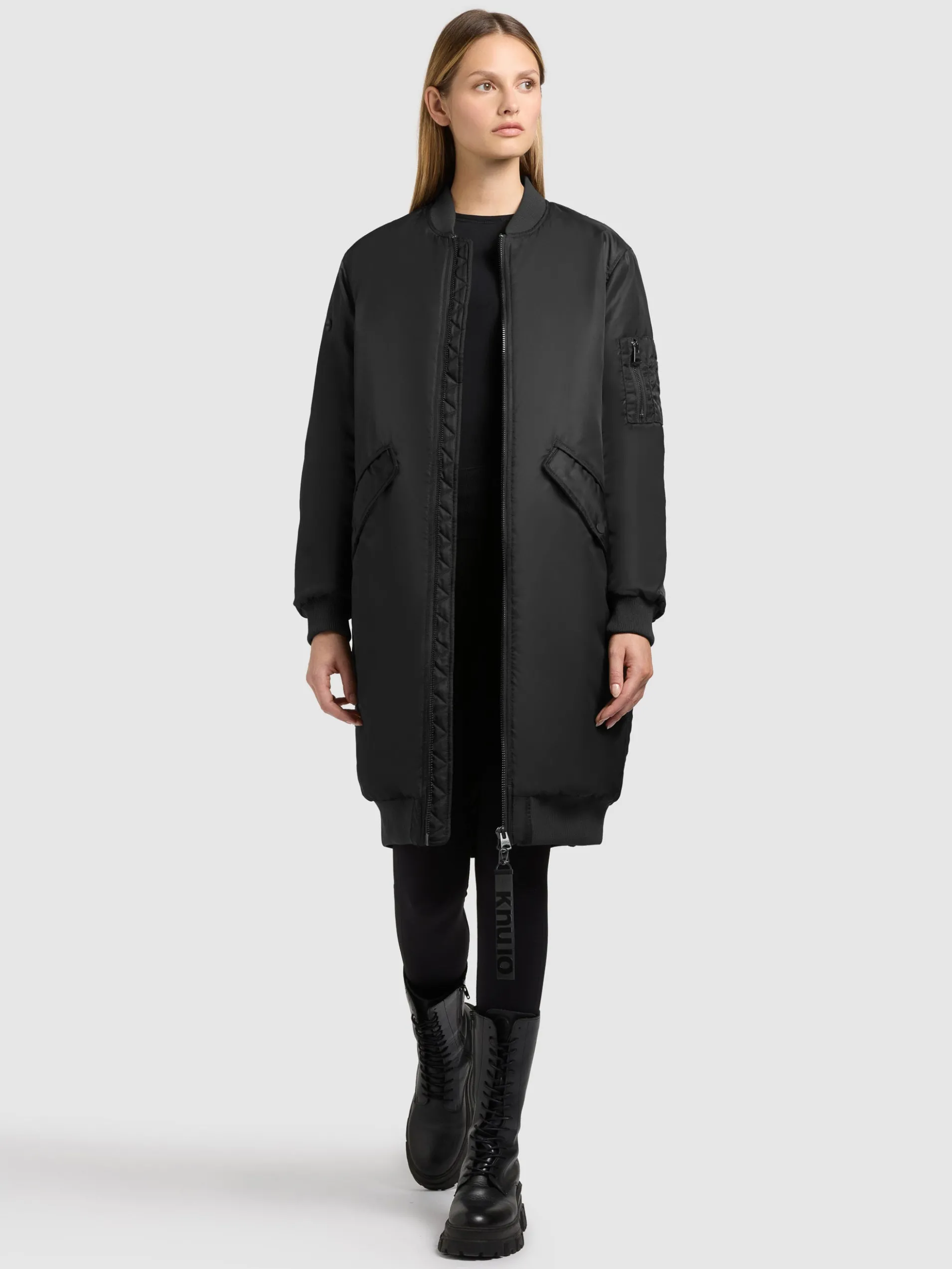 Mantel LULU BOMBER BLACK