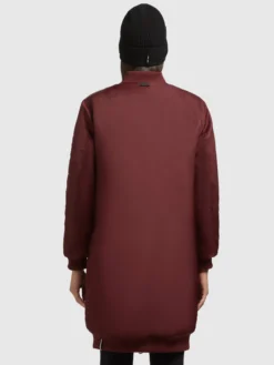 Mantel LULU BURGUNDY RED