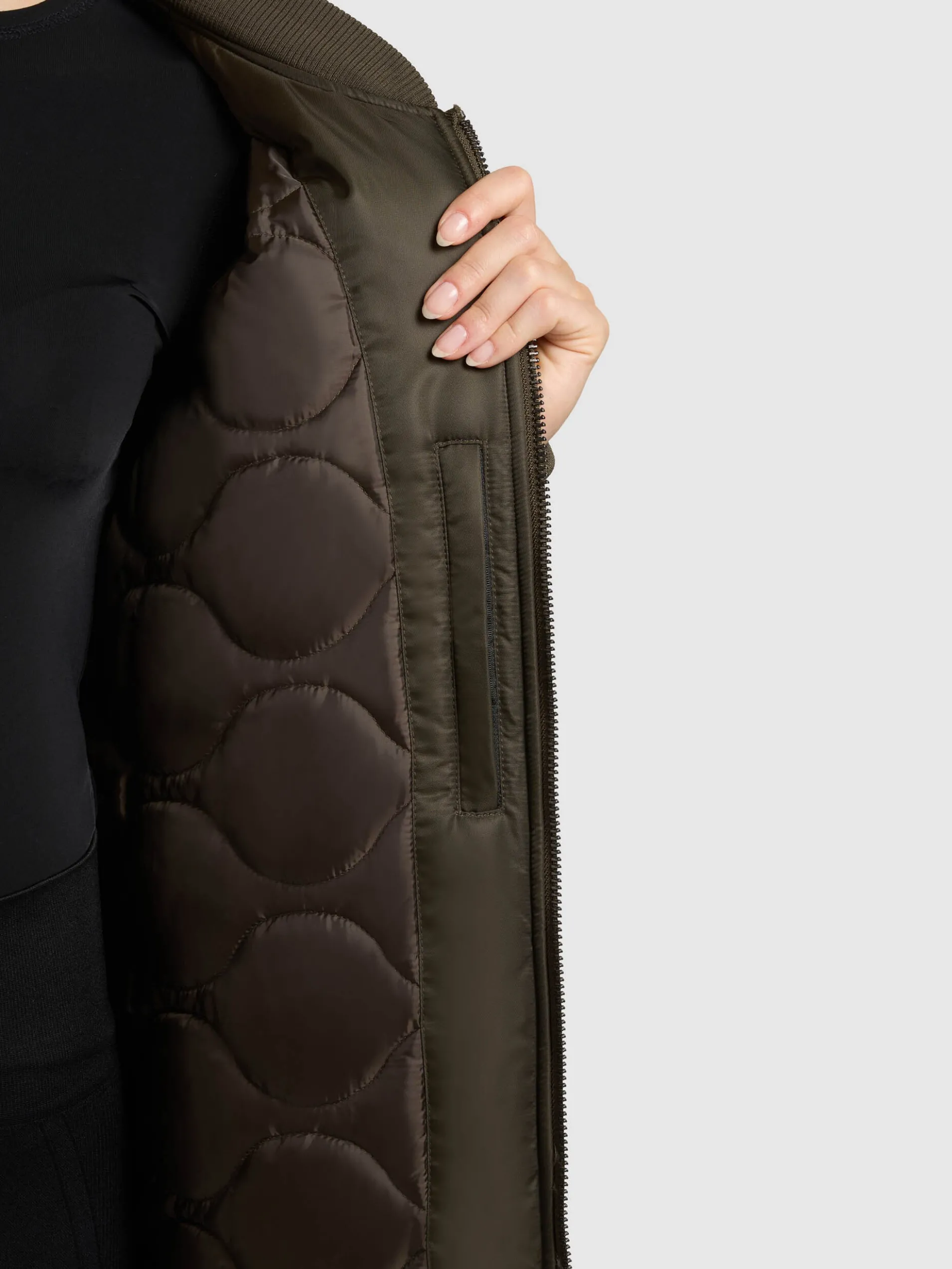 Mantel LULU FOREST GREEN