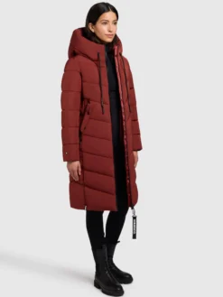 Mantel MIKIA2 DARK RED