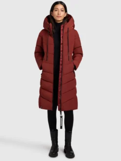 Mantel MIKIA2 DARK RED