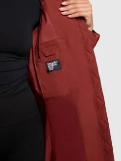 Mantel MIKIA2 DARK RED