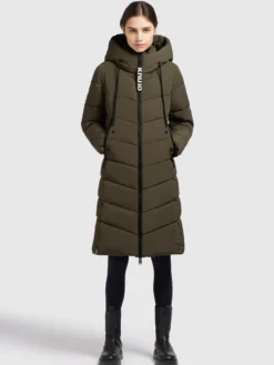 Mantel MIKIA Khaki