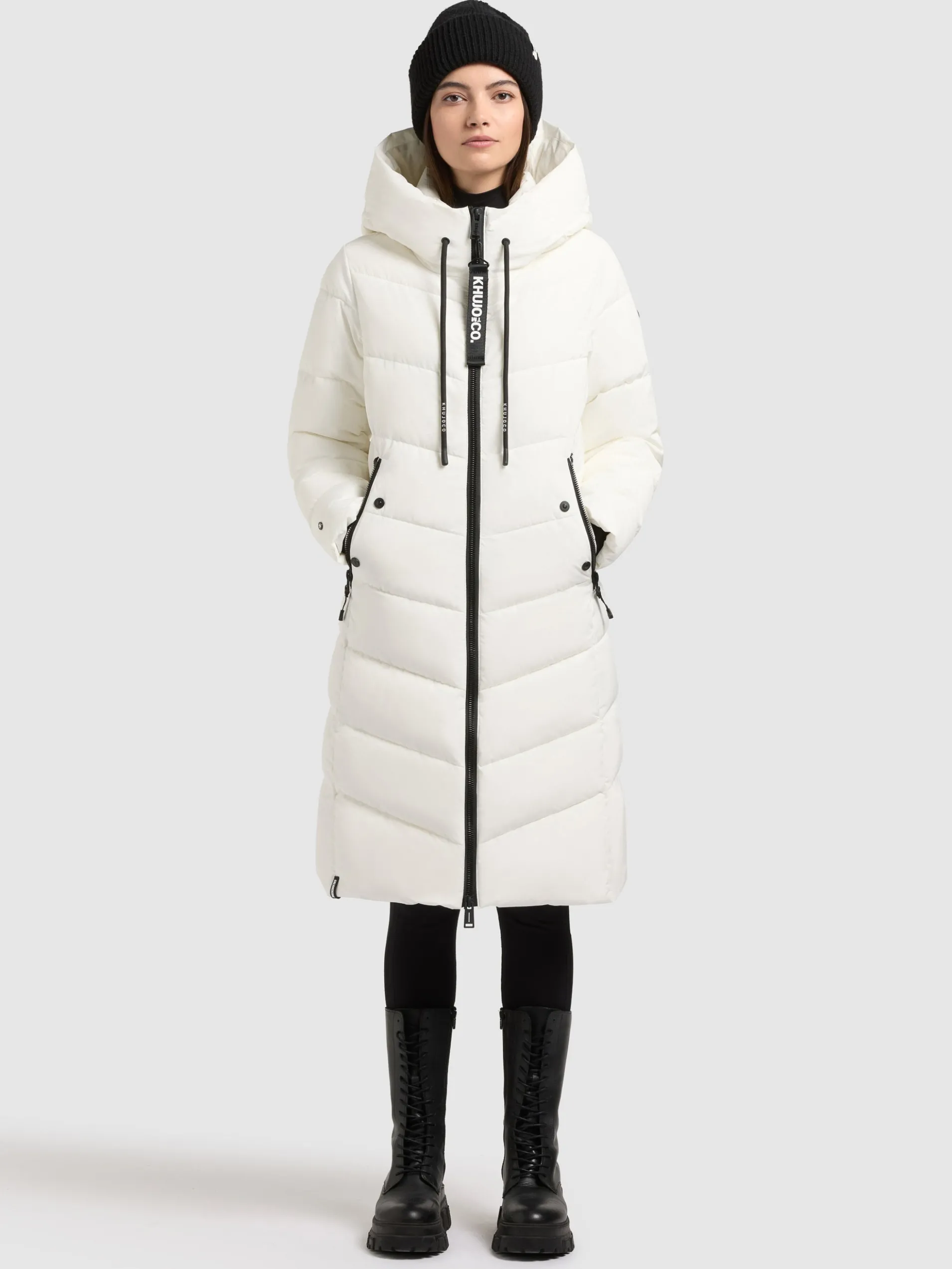 Mantel MIKIA3 LUNA WHITE