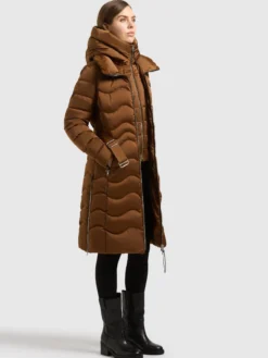 Mantel MIRA2 - 2IN1 (Einsatz herausnehmbar) GINGERBREAD BROWN
