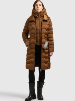 Mantel MIRA2 - 2IN1 (Einsatz herausnehmbar) GINGERBREAD BROWN