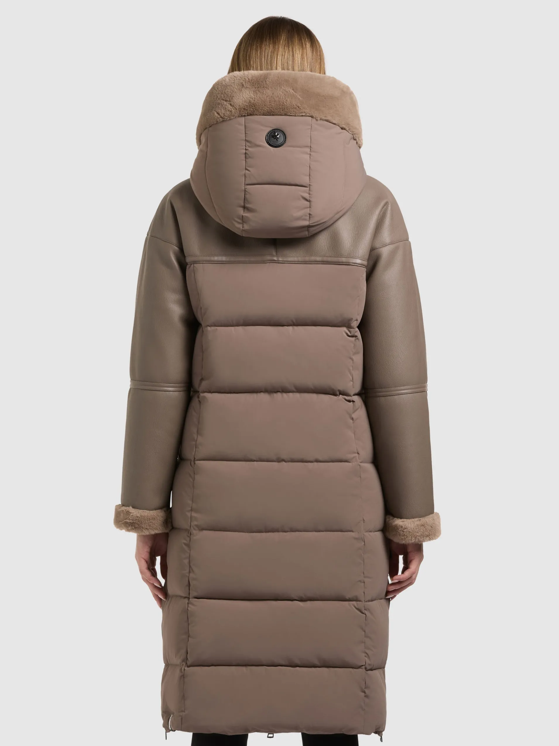 Mantel MIRYAM TAUPE BROWN