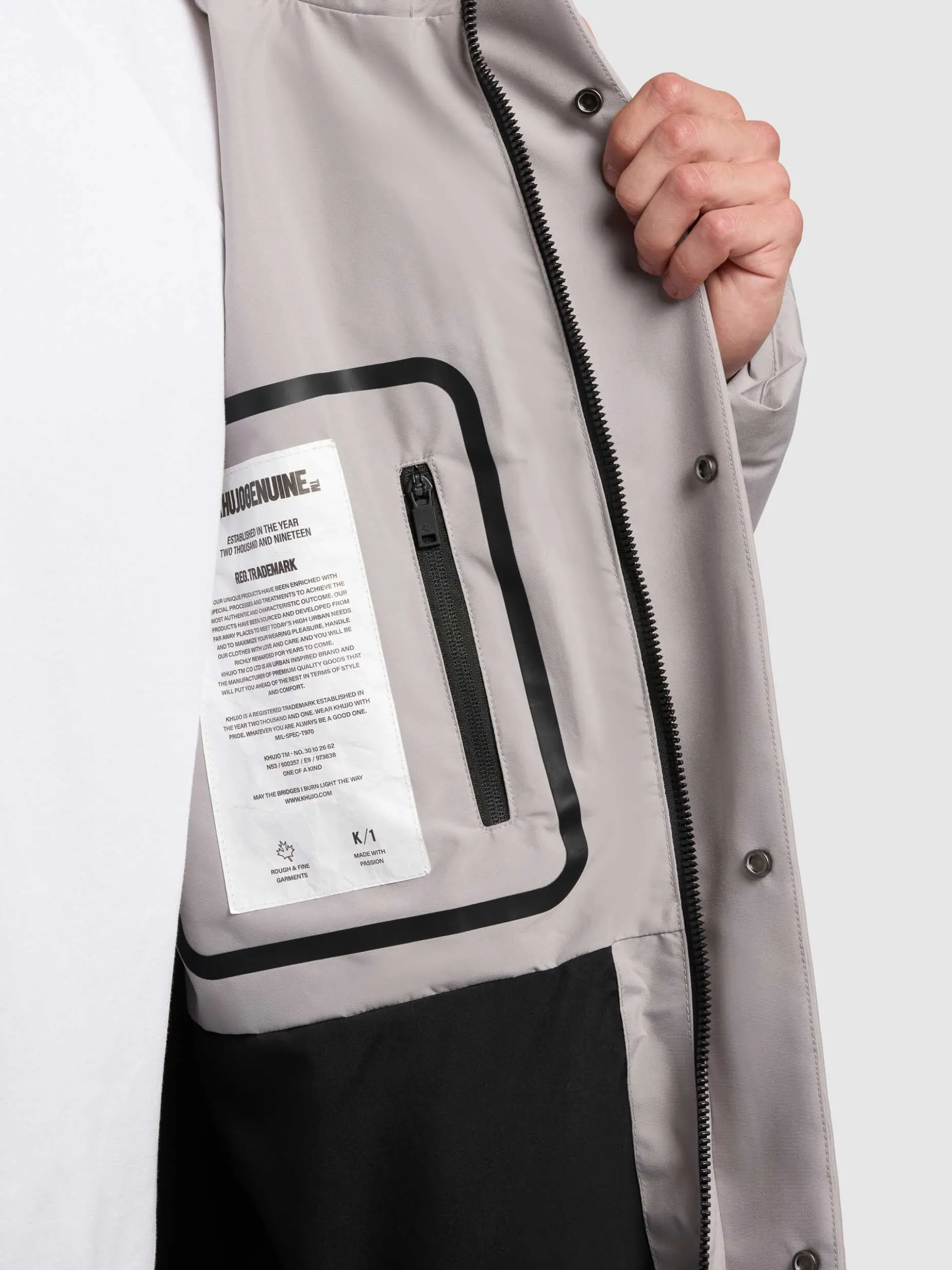 Mantel MORSE3 BLIZZARD GREY