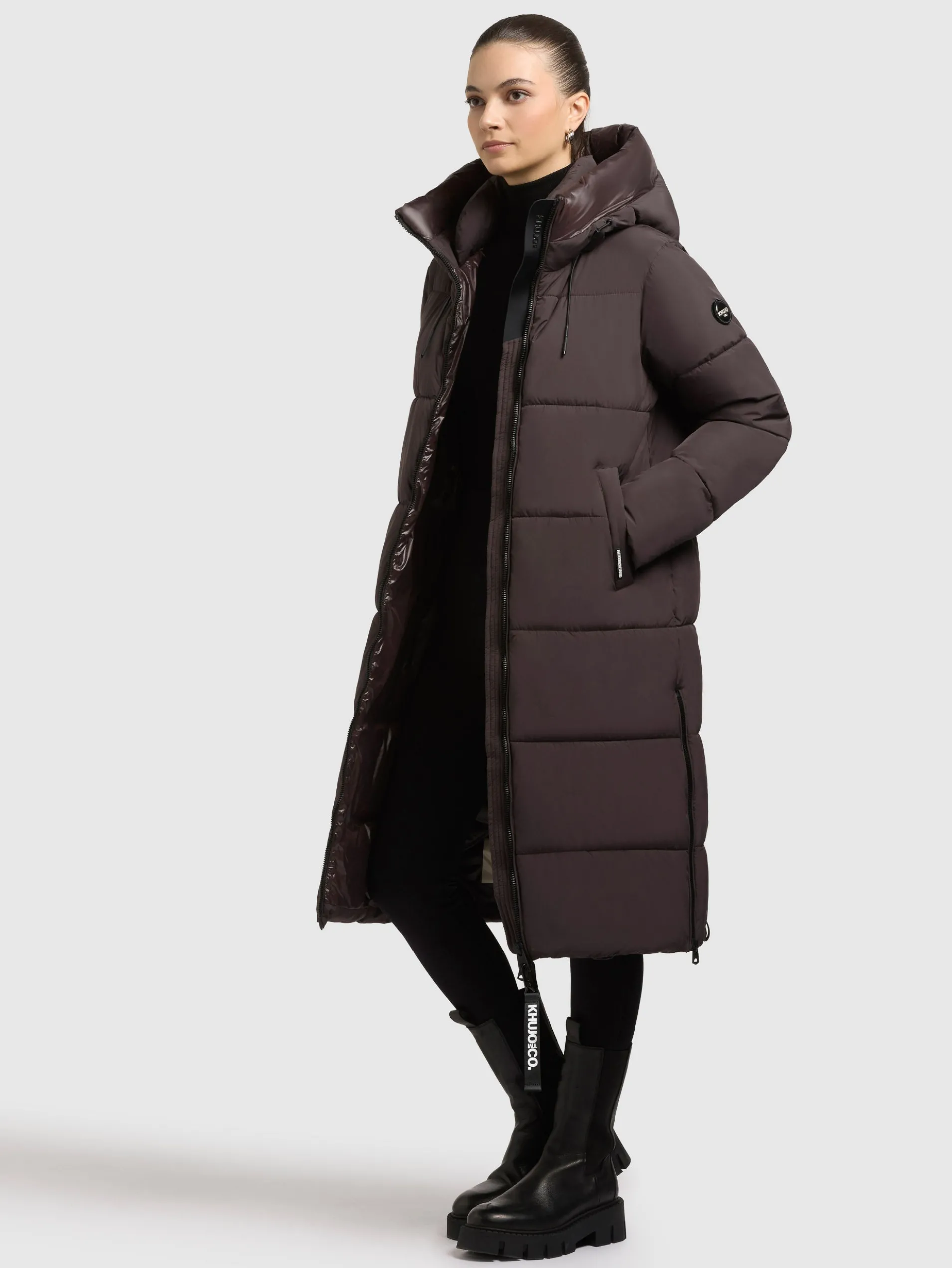 Mantel NALU MOODY PLUM