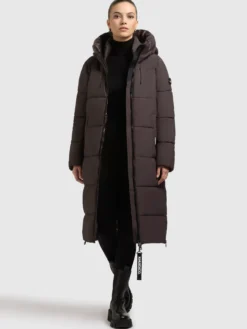 Mantel NALU MOODY PLUM