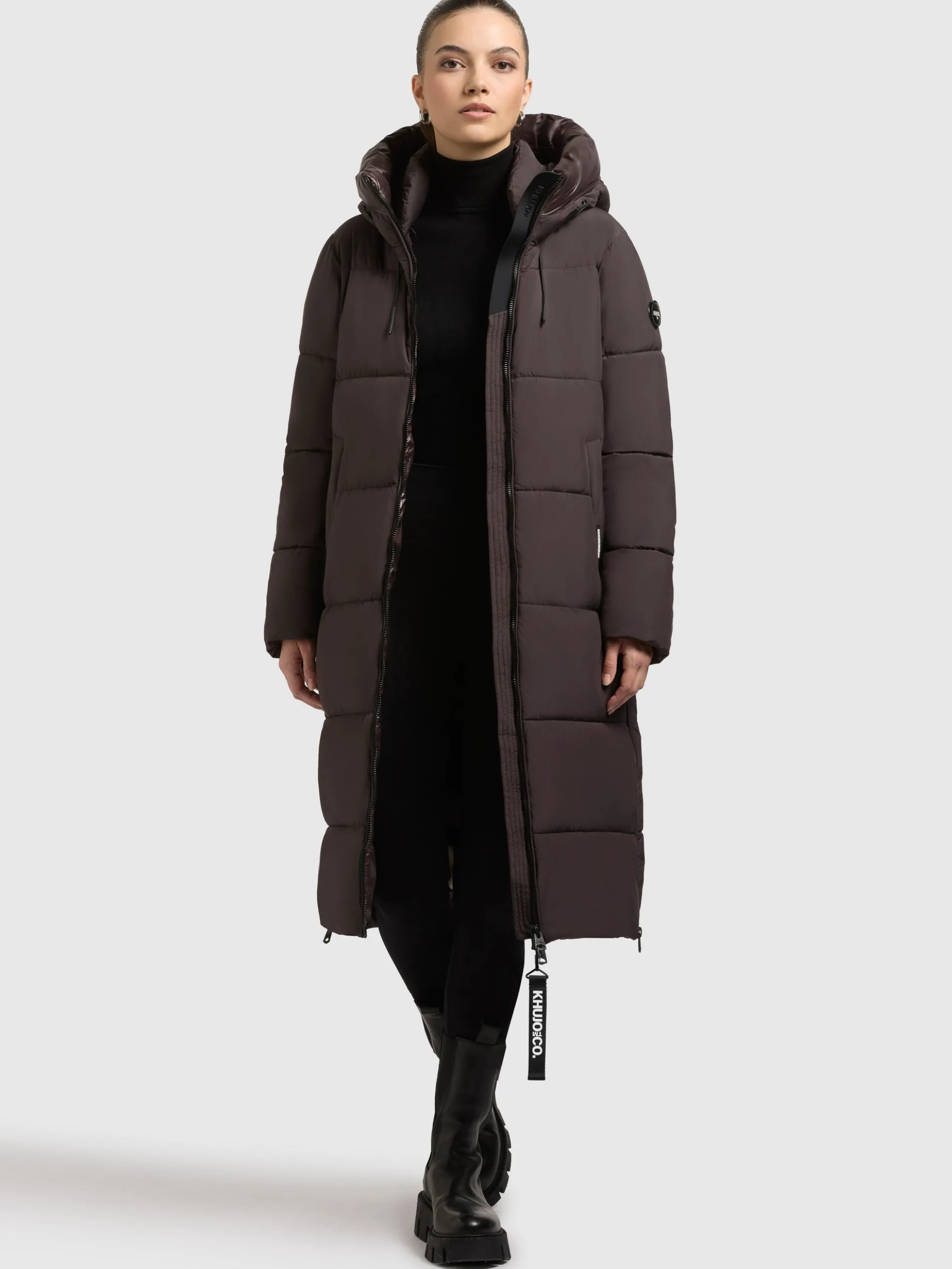 Mantel NALU MOODY PLUM