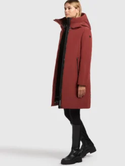 Mantel NELLEN DARK RED