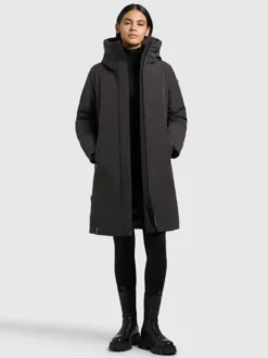 Mantel NELLEN2 WINTER GREY